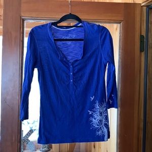 Kühl royal blue size L top